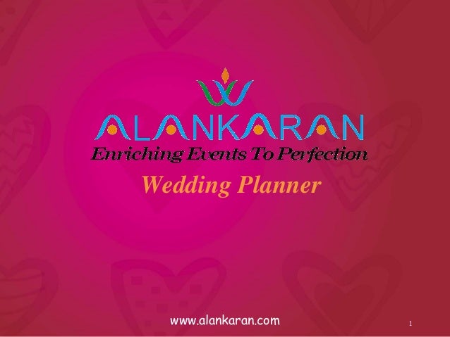 wedding planner business plan pdf